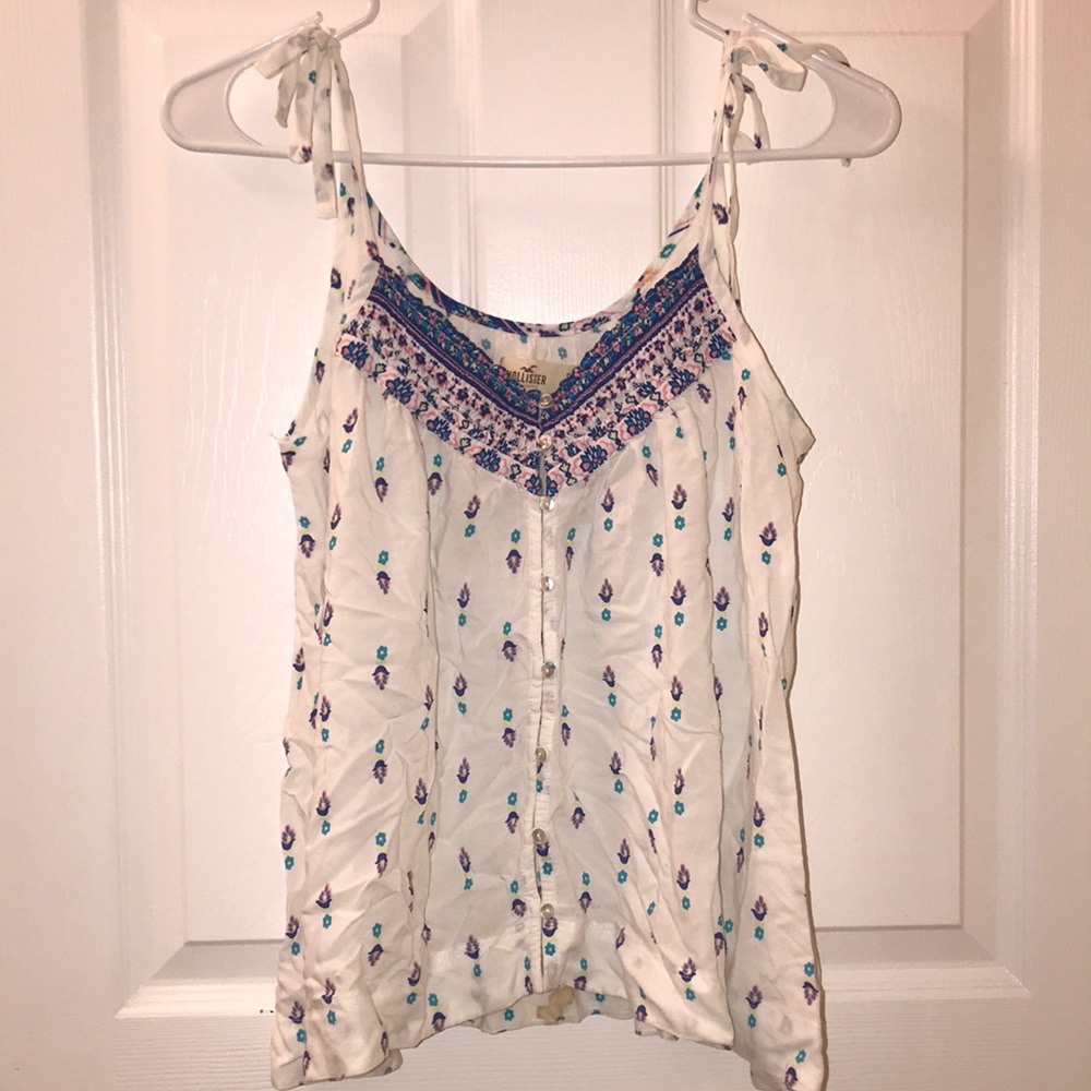 Cute Flowy flower-patterned Shirt